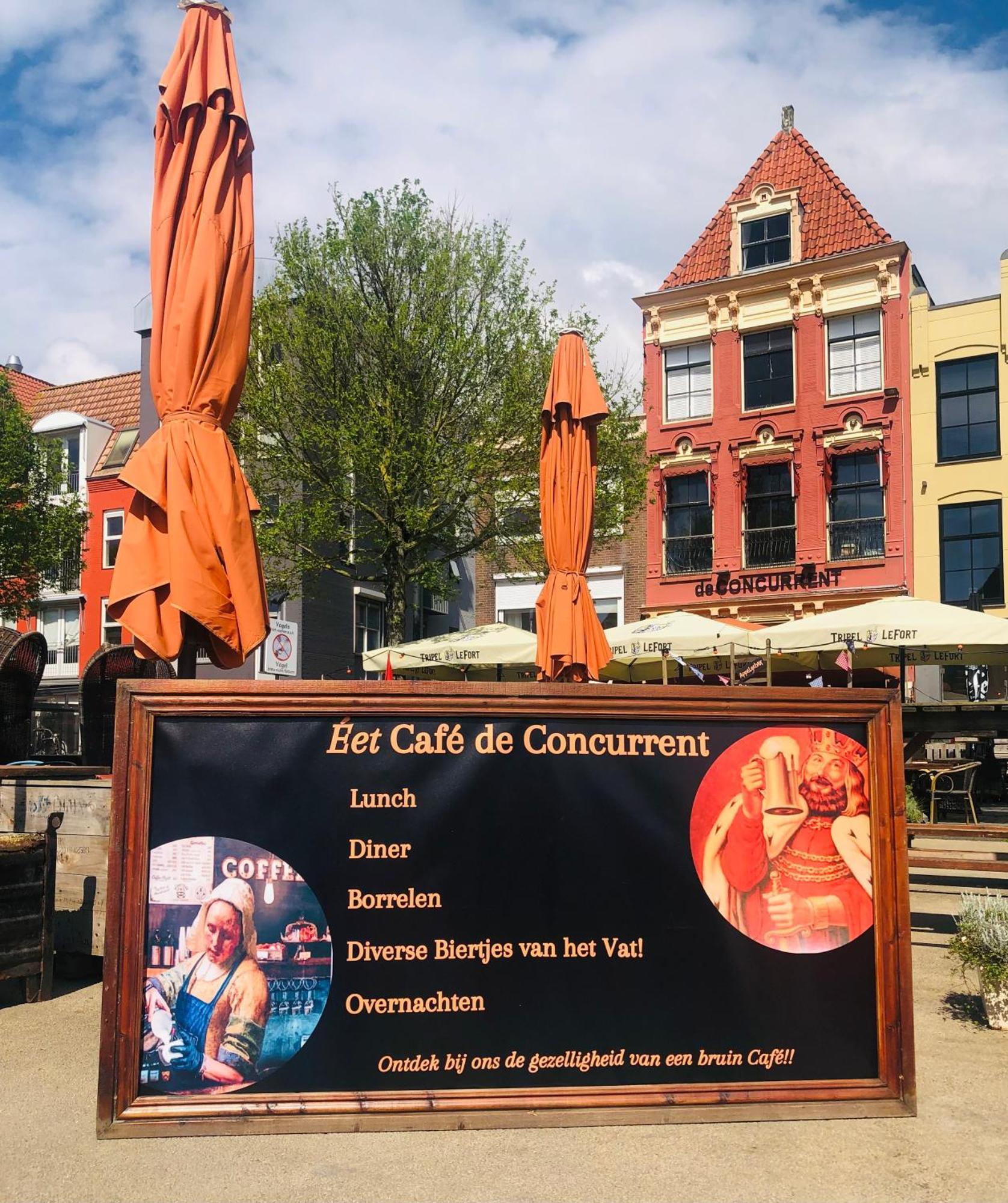 弗利辛恩 Slapen Bij Cafe De Concurrent酒店 外观 照片